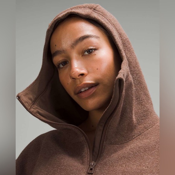 Lululemon Looped Terry Fleece Half-Zip Hoodie - Picture 4 of 15